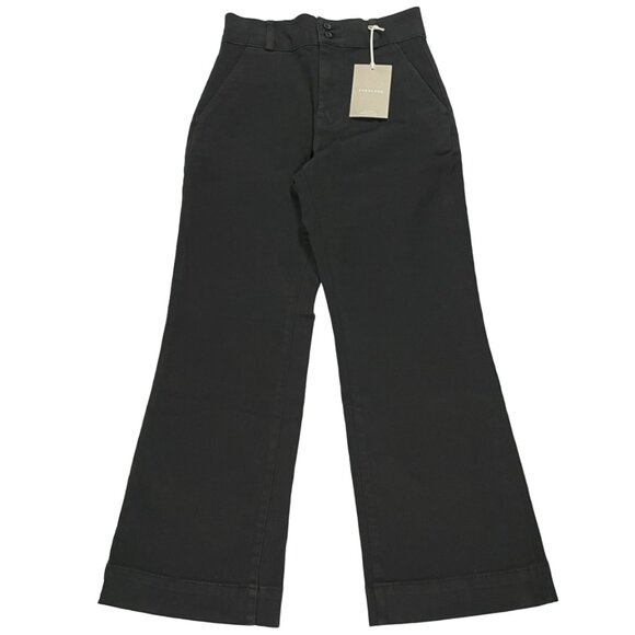 NWT Everlane The Organic Kick Flare Pant Womens 0 Black - Picture 6 of 13